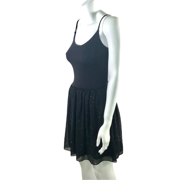 Joe's Jeans Black Sparkle Ballet Dress Balletcore size Small - Picture 3 of 11